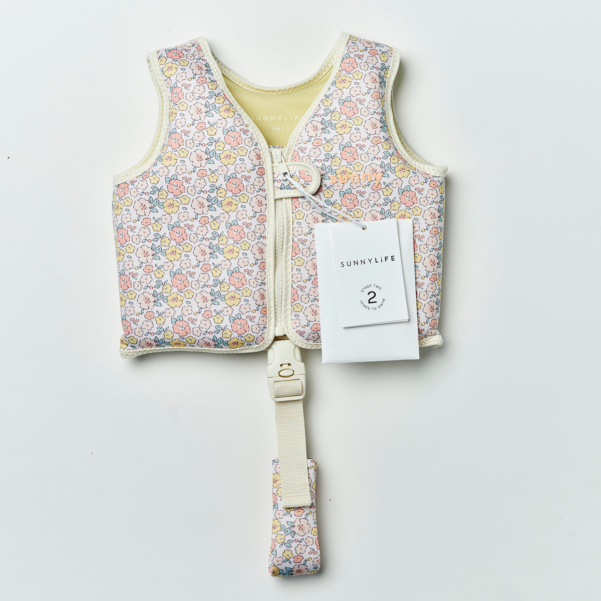 Float Vest 1-2 Into the Garden Ditsy Floral
