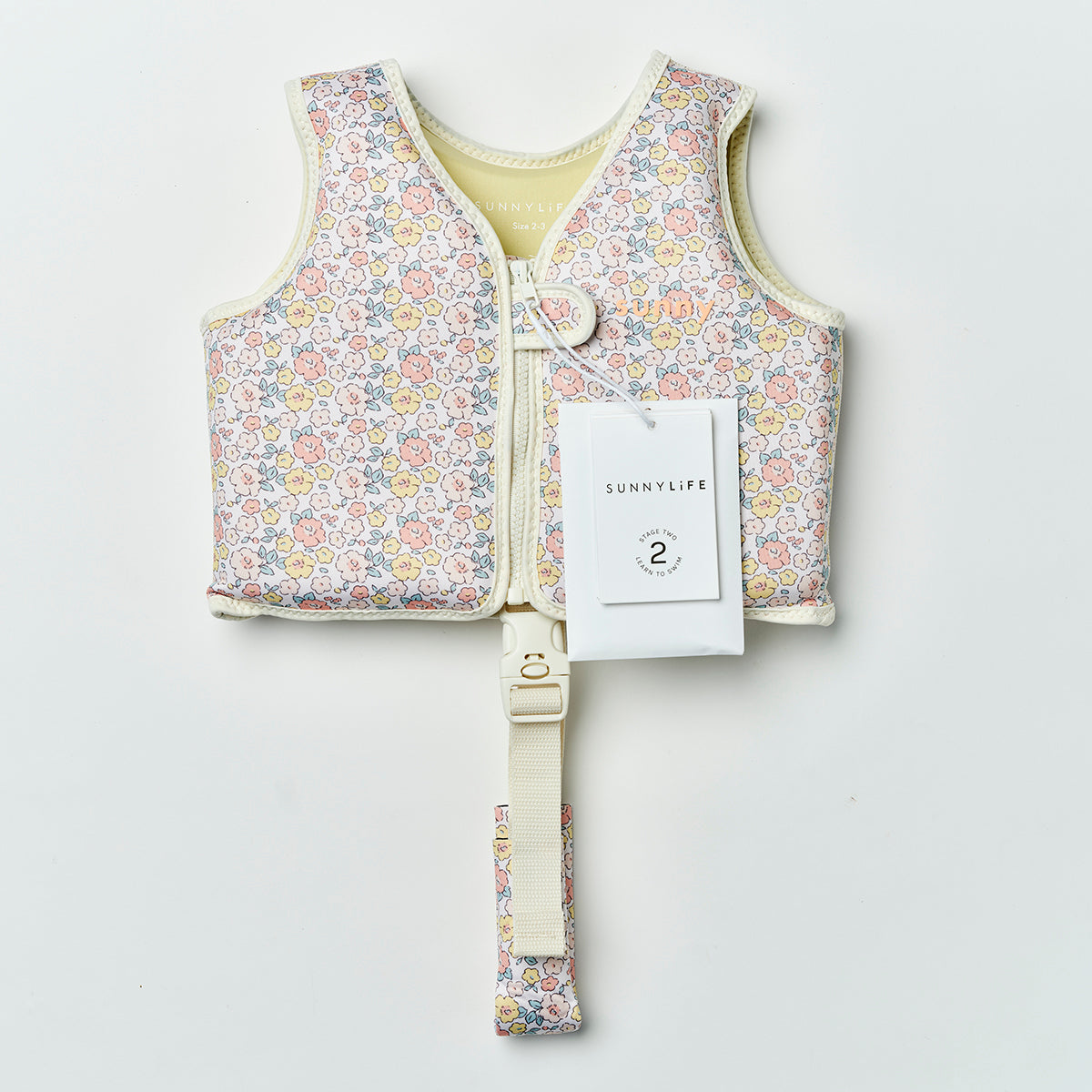 Float Vest 2-3 Into the Garden Ditsy Floral
