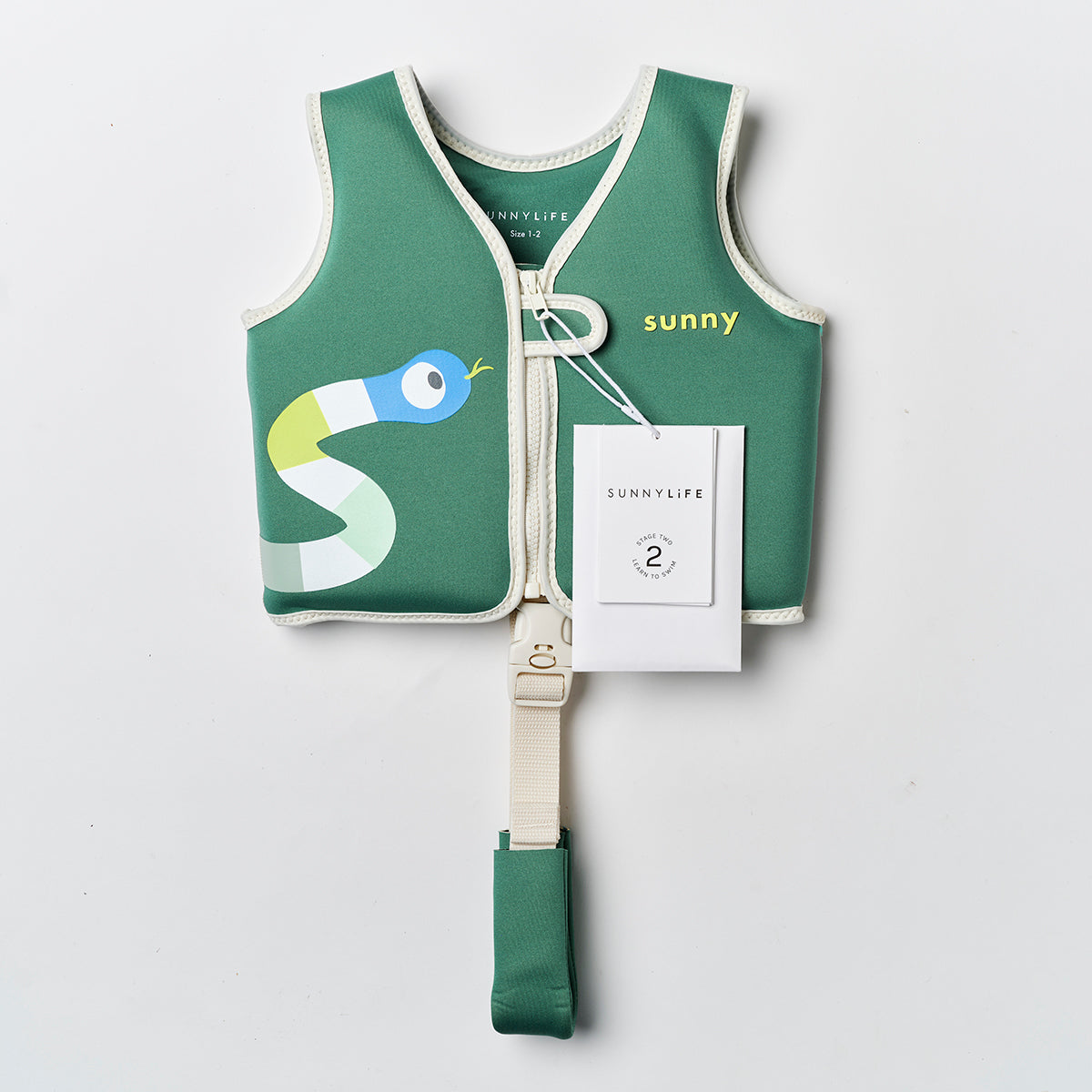 Float Vest 1-2 Into the Jungle Green