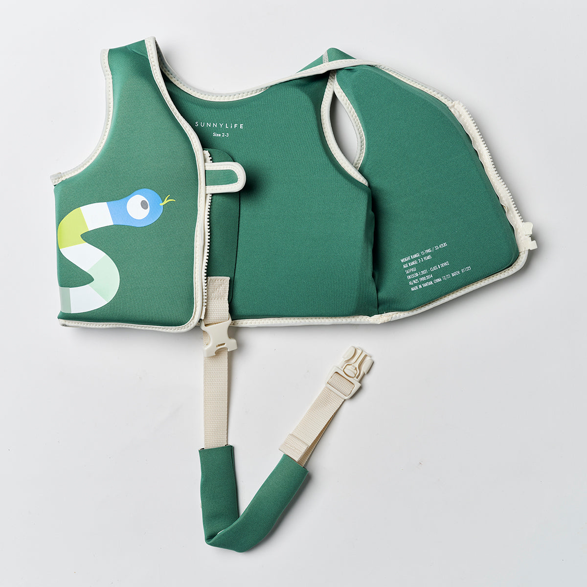 Float Vest 2-3 Into the Jungle Green