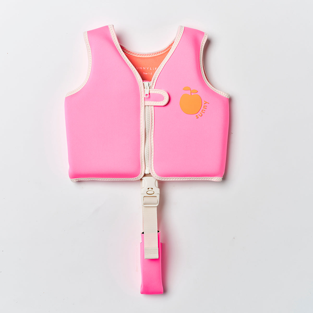 Float Vest 1-2 Poppy the Peach Neon Pink