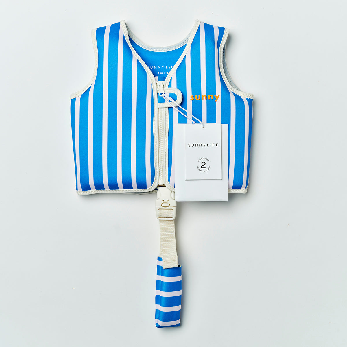 Float Vest 1-2 Tino the Tiger Blue