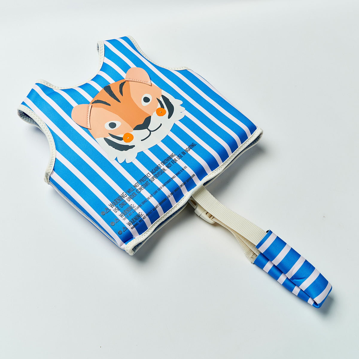 Float Vest 1-2 Tino the Tiger Blue