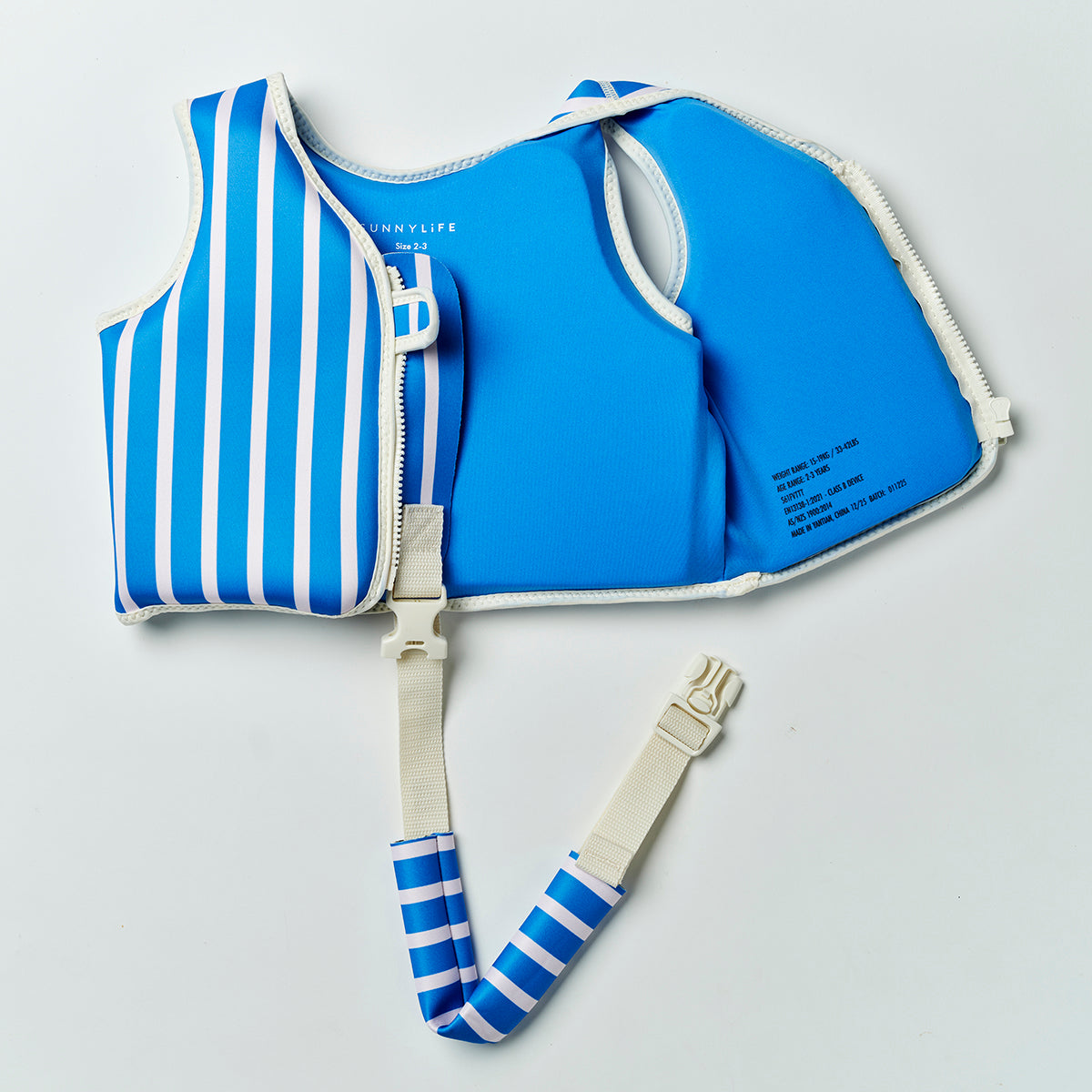 Float Vest 2-3 Tino the Tiger Blue