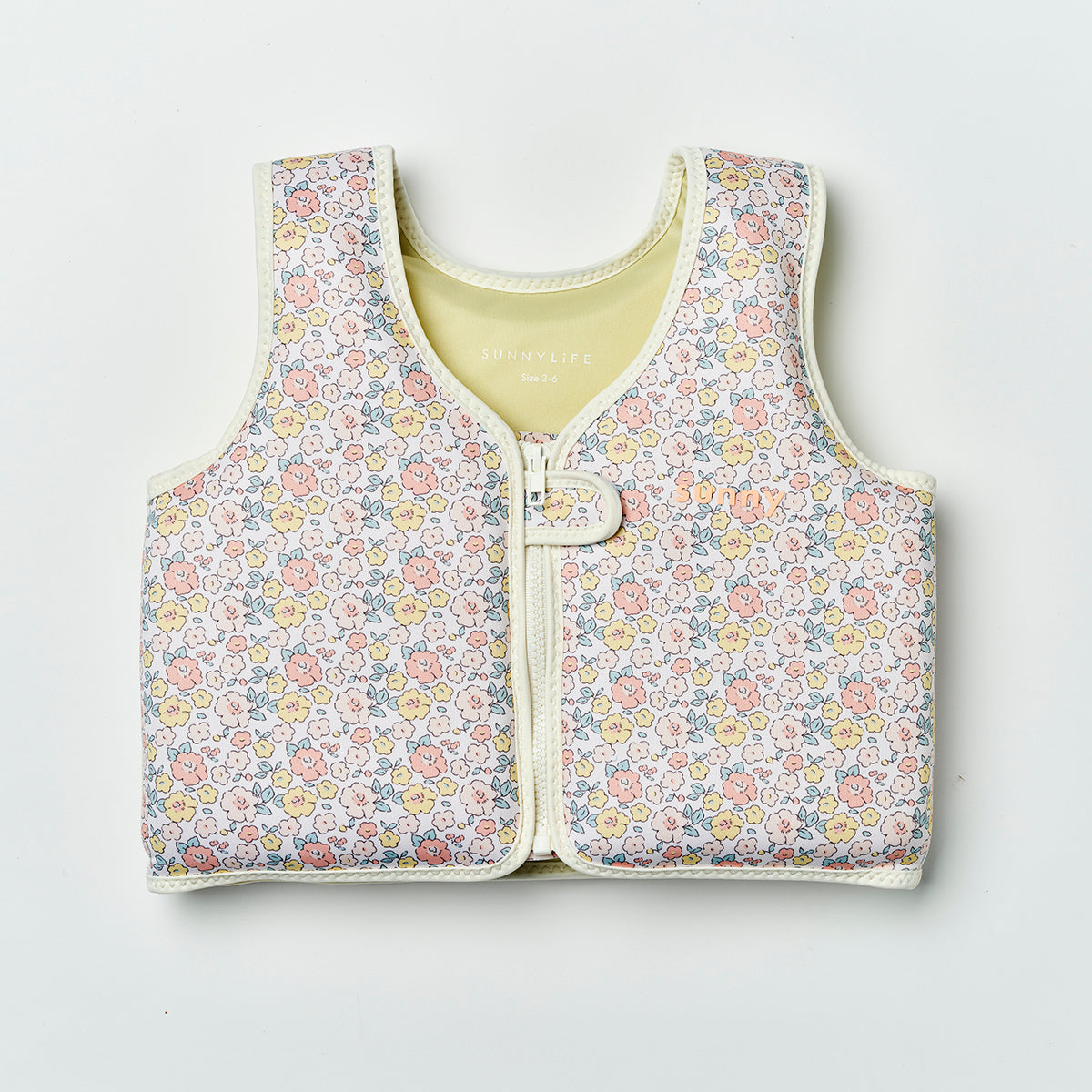 Float Vest 3-6 Into the Garden Ditsy Floral