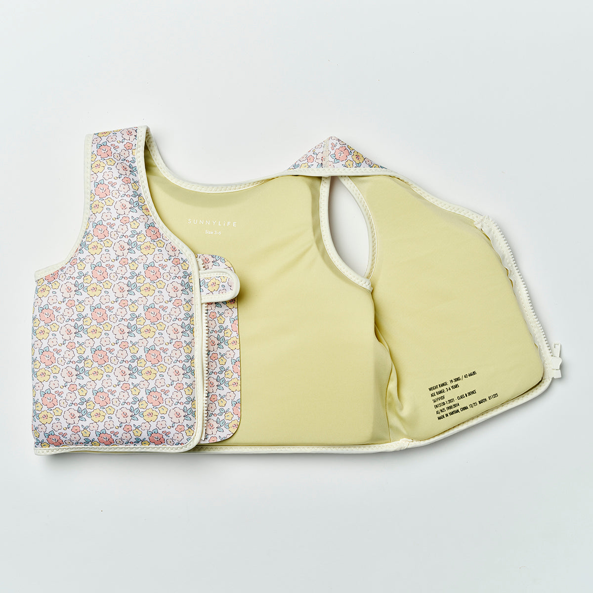 Float Vest 3-6 Into the Garden Ditsy Floral