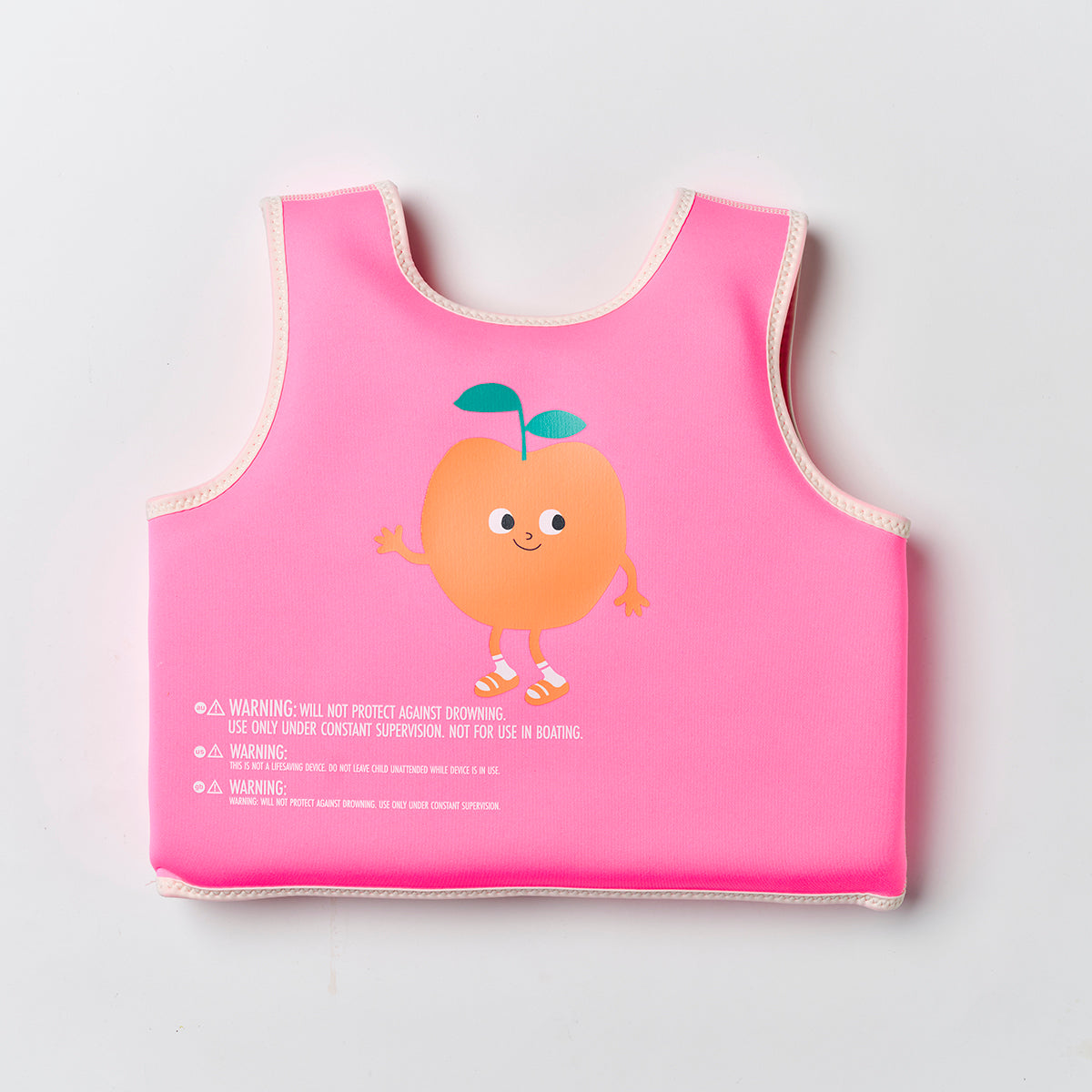 Float Vest 3-6 Poppy the Peach Neon Pink