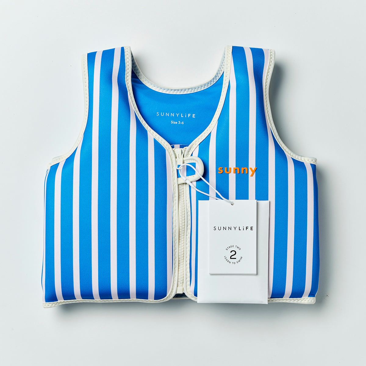 Float Vest 3-6 Tino the Tiger Blue