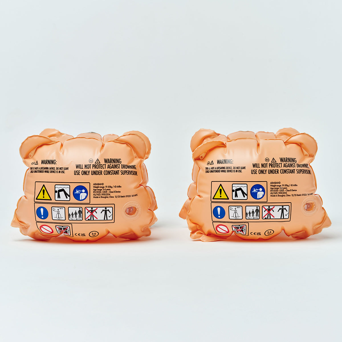 Inflatable Arm Band Tino the Tiger Clay