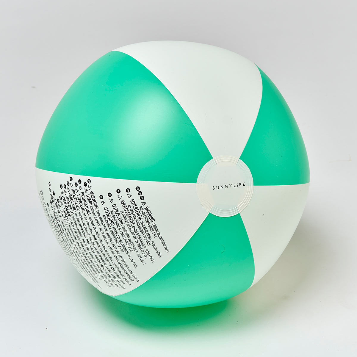 Inflatable Beach Ball Pool Party Neon Green