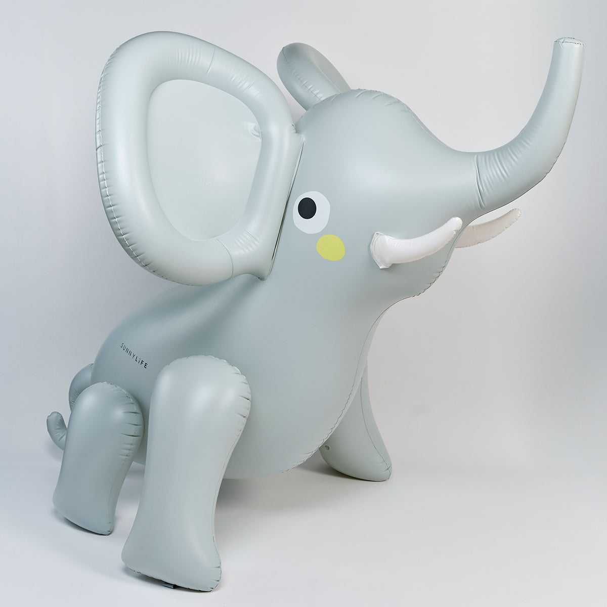 Inflatable Giant Sprinkler Eli the Elephant Grey