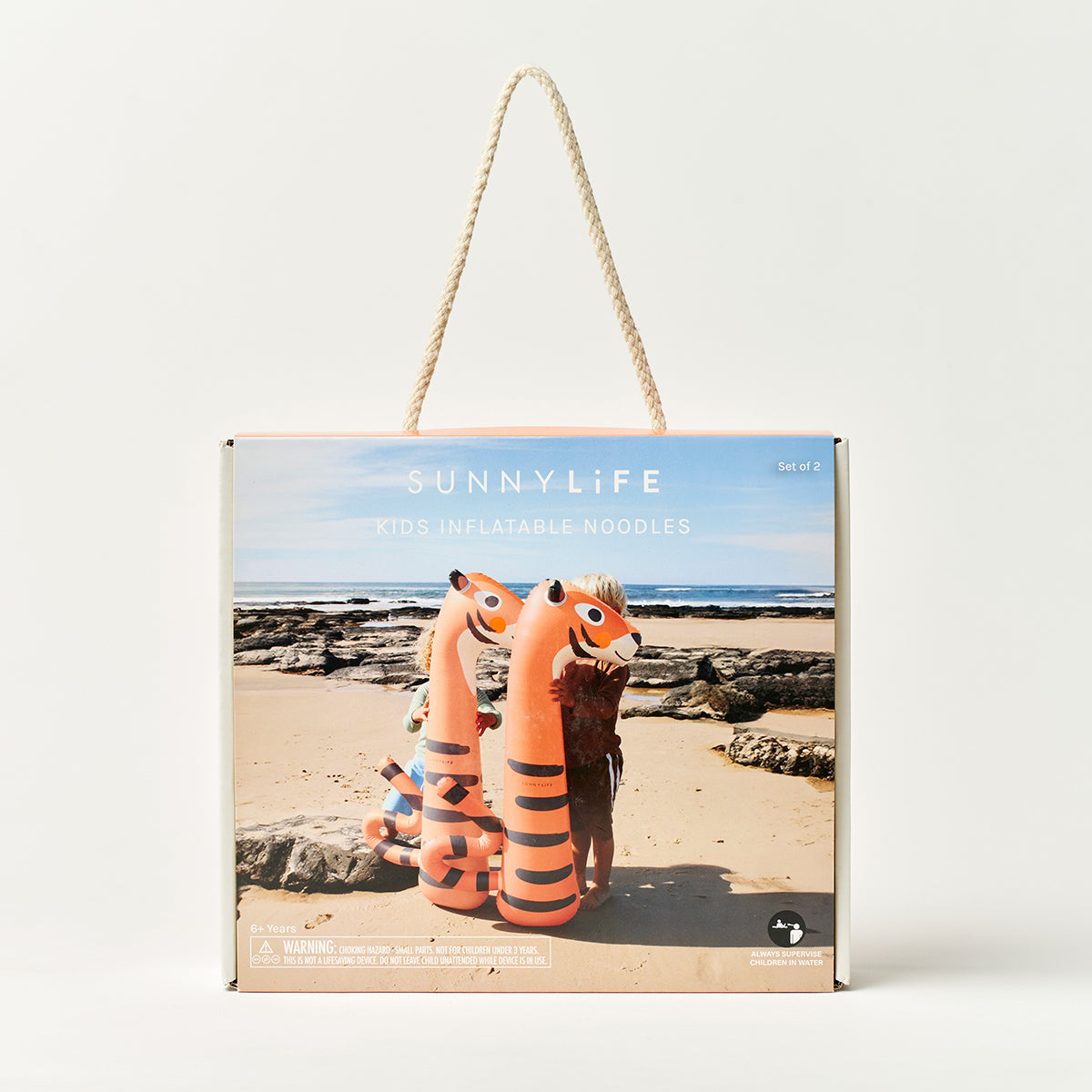 Kids Inflatable Noodle Tino the Tiger Clay Set of 2
