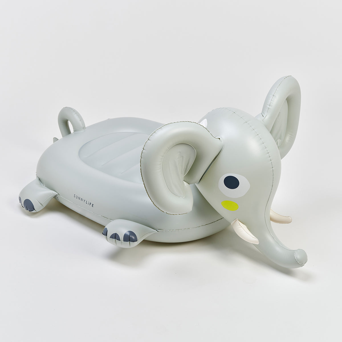 Kids Ride-On Float Eli the Elephant Grey