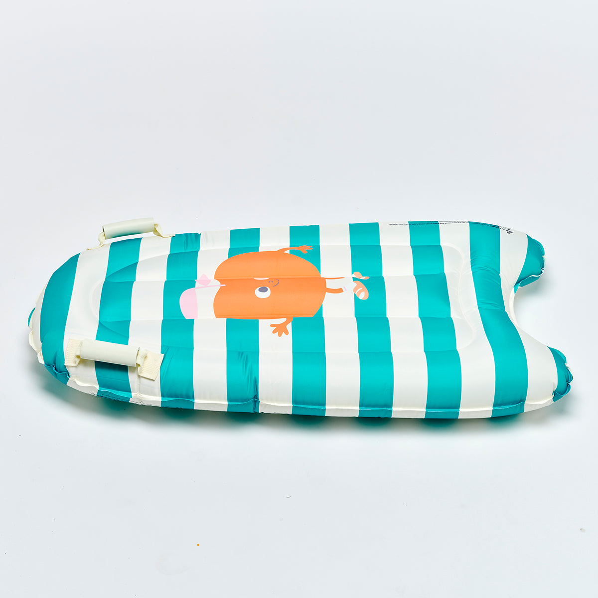 Kids Surf Mat Poppy the Peach Green Stripe