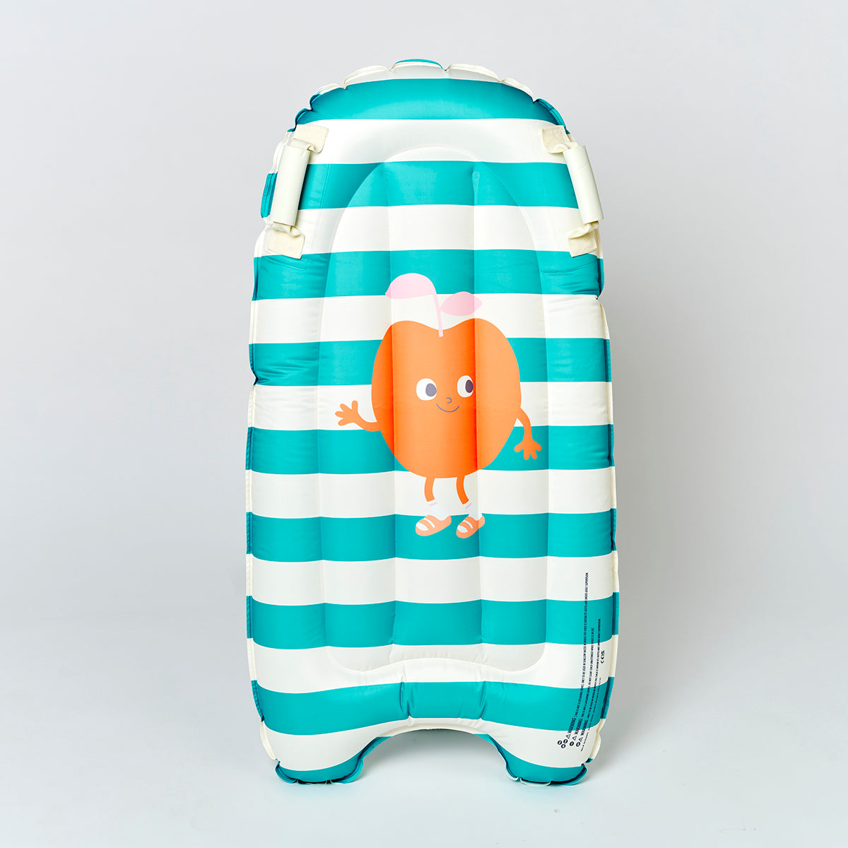 Kids Surf Mat Poppy the Peach Green Stripe