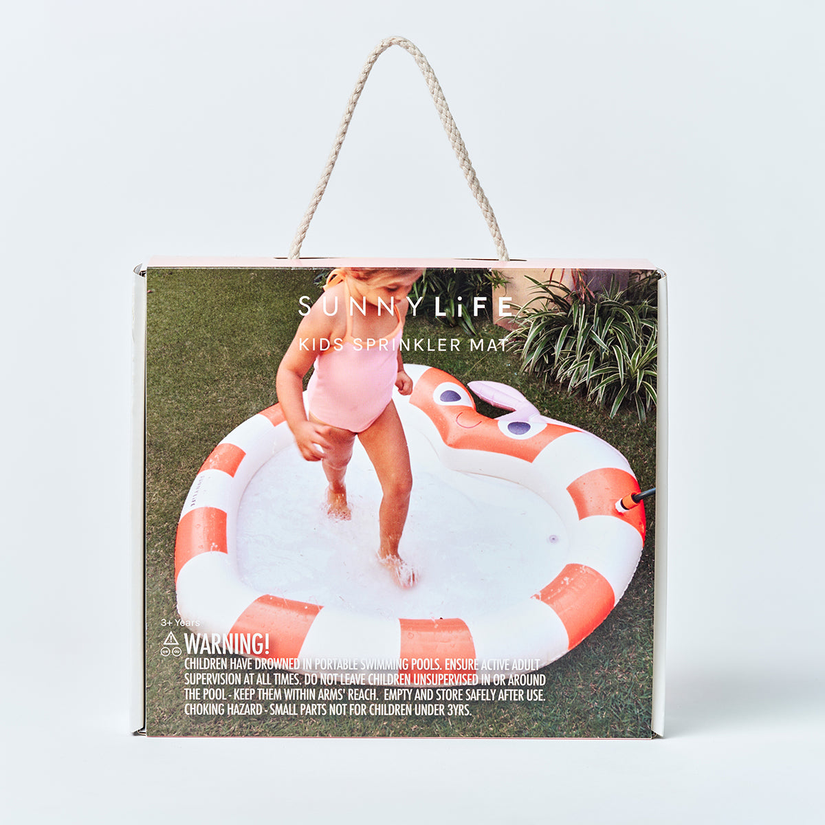 Kids Sprinkler Mat Poppy the Peach Multi