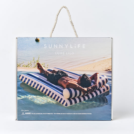 Luxe Lilo  Marine Stripe