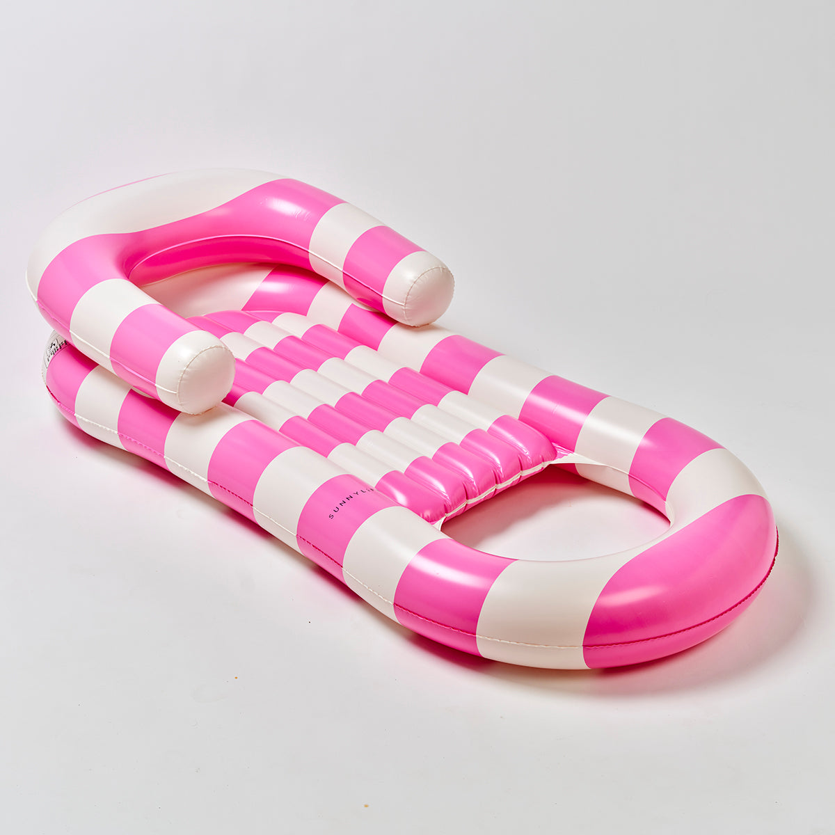 Laze & Lounge Pool Party Magenta Stripe