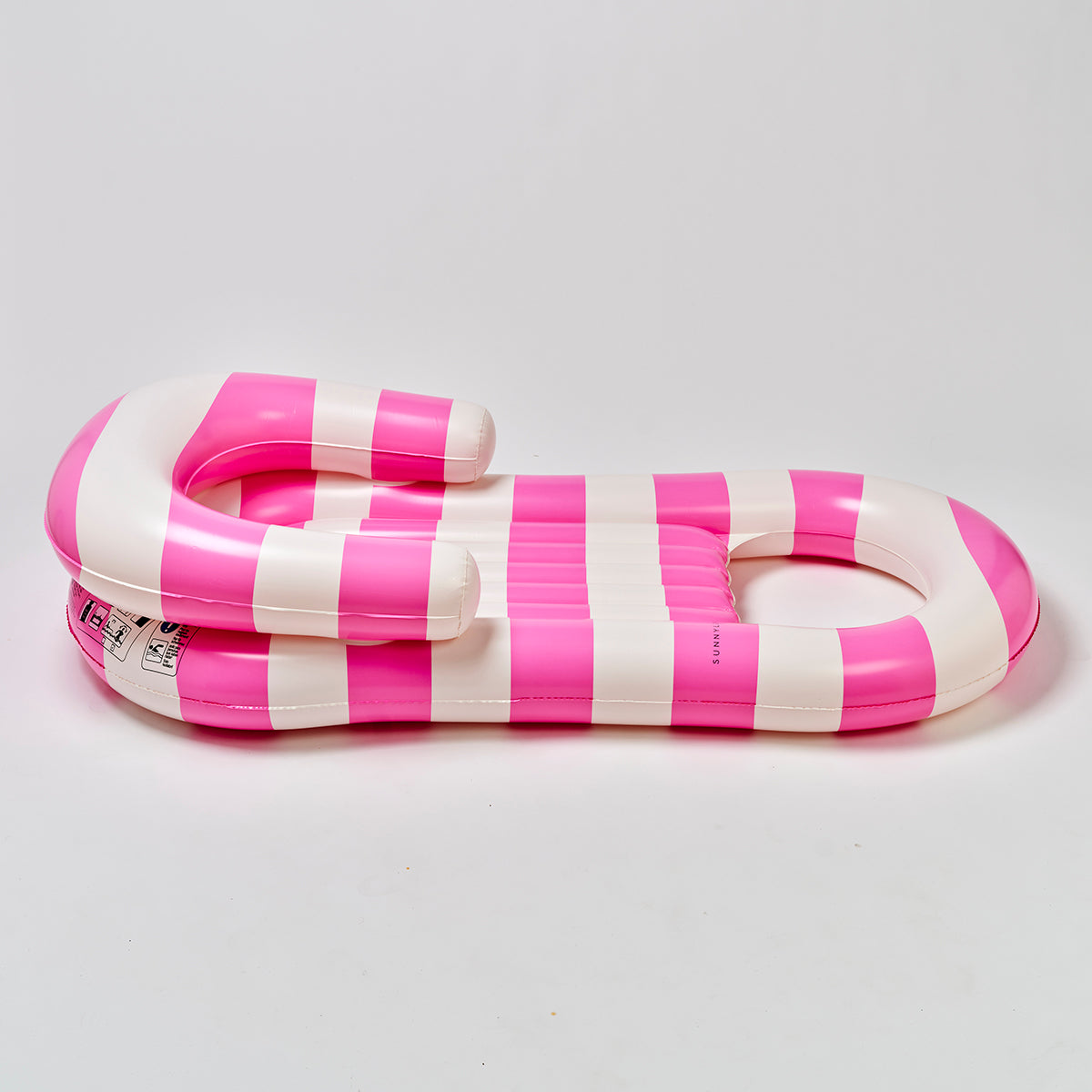 Laze & Lounge Pool Party Magenta Stripe