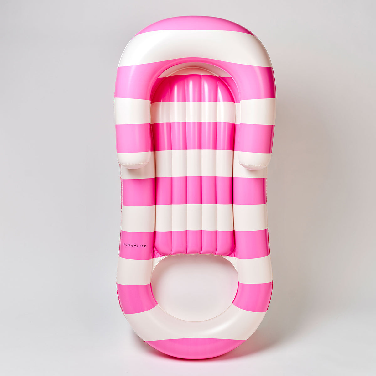 Laze & Lounge Pool Party Magenta Stripe