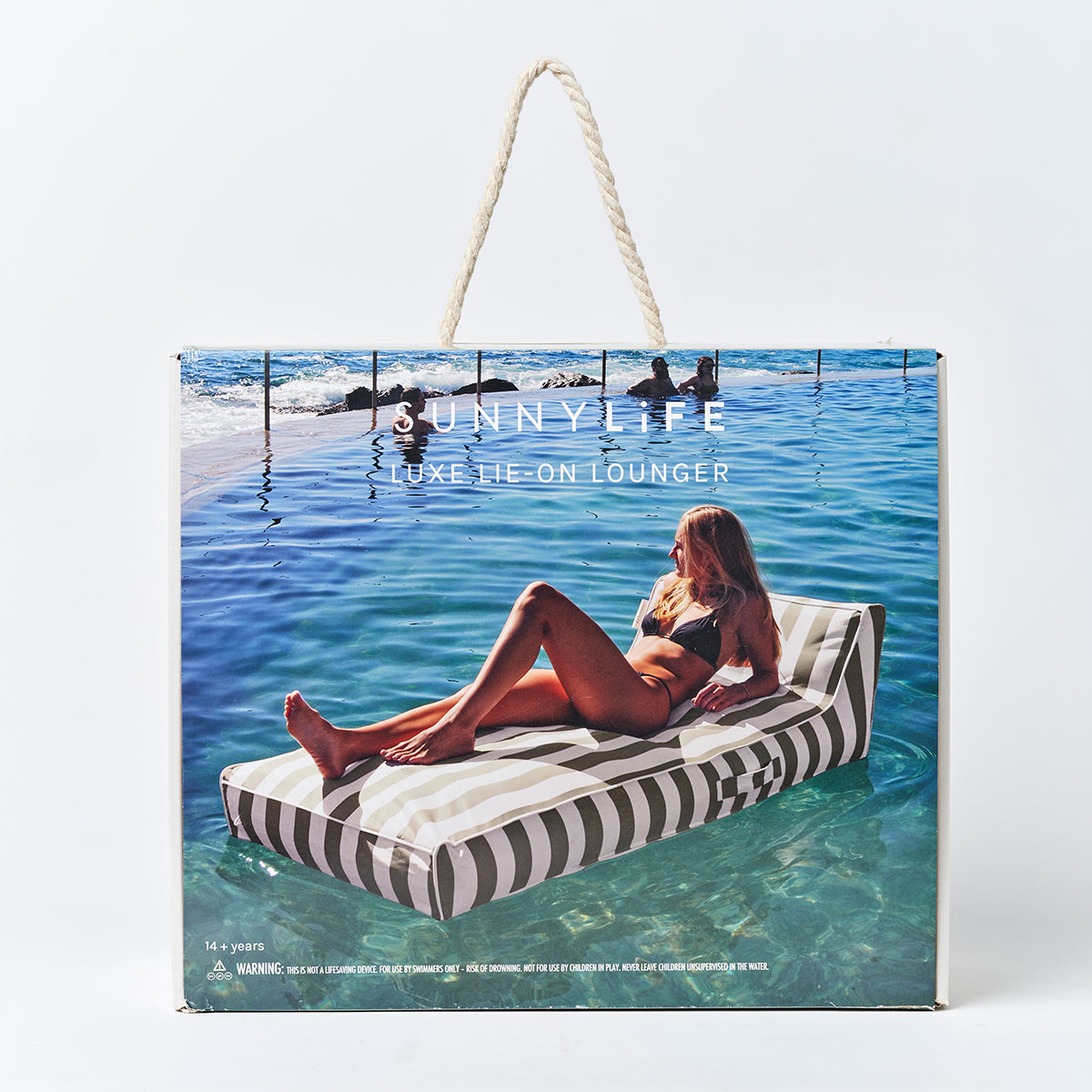 Luxe Lounger Seagrass Stripe
