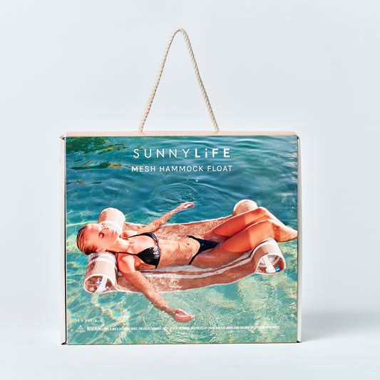 Mesh Hammock Float Tierra Clay Stripe