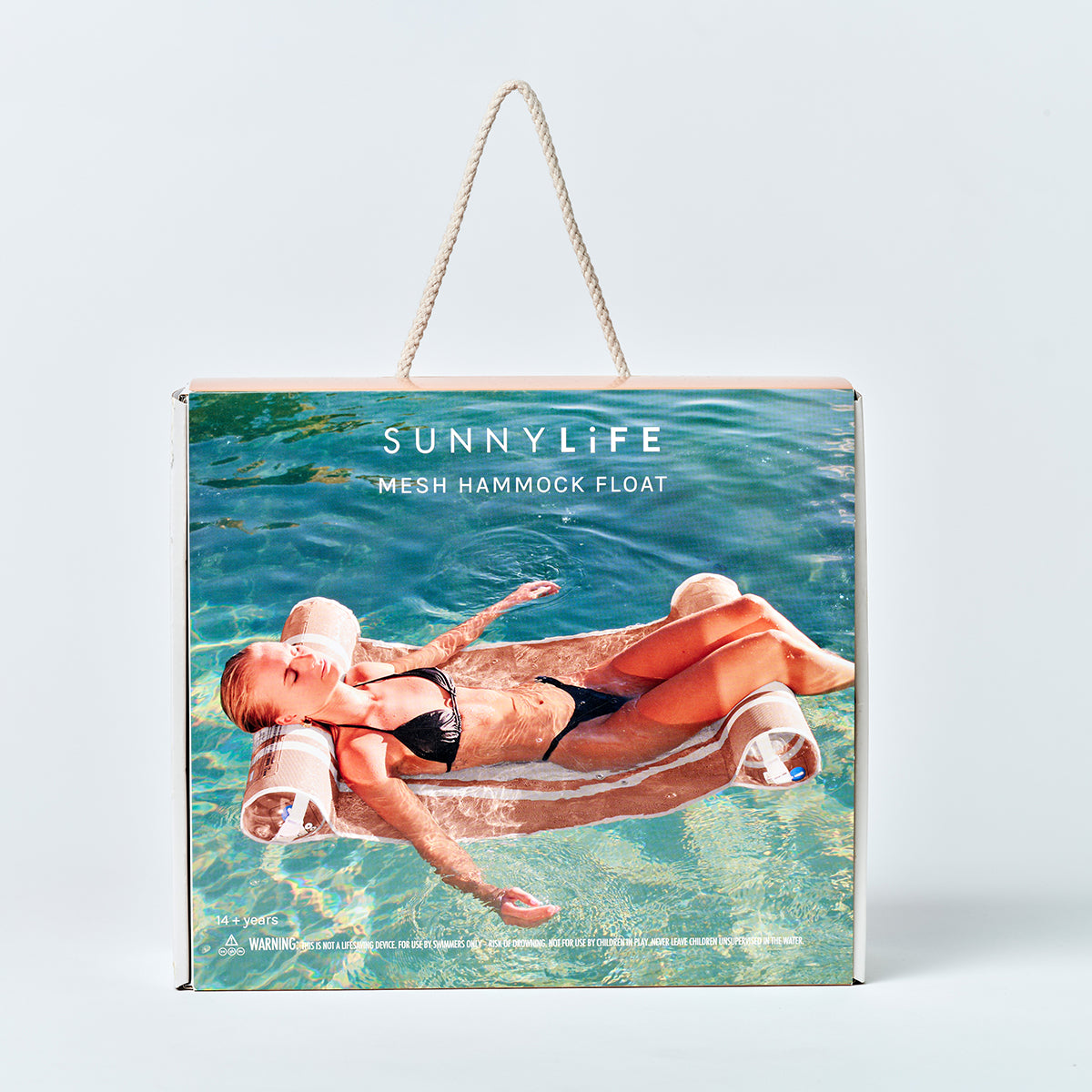 Mesh Hammock Float Tierra Clay Stripe
