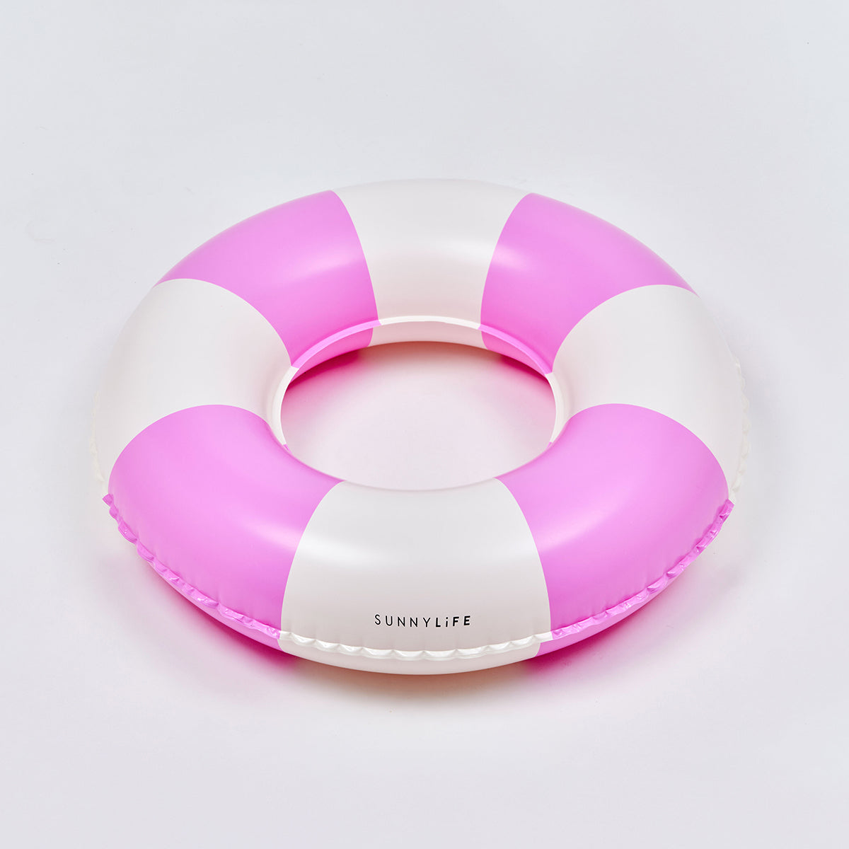 Mini Pool Ring Pool Party Magenta Stripe