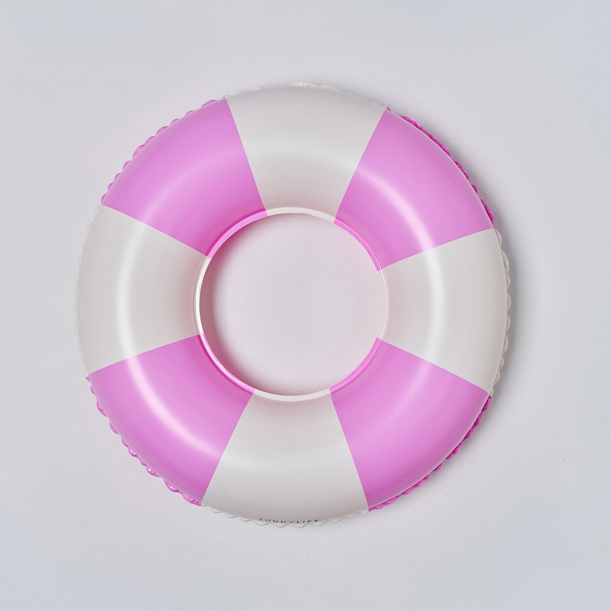 Mini Pool Ring Pool Party Magenta Stripe