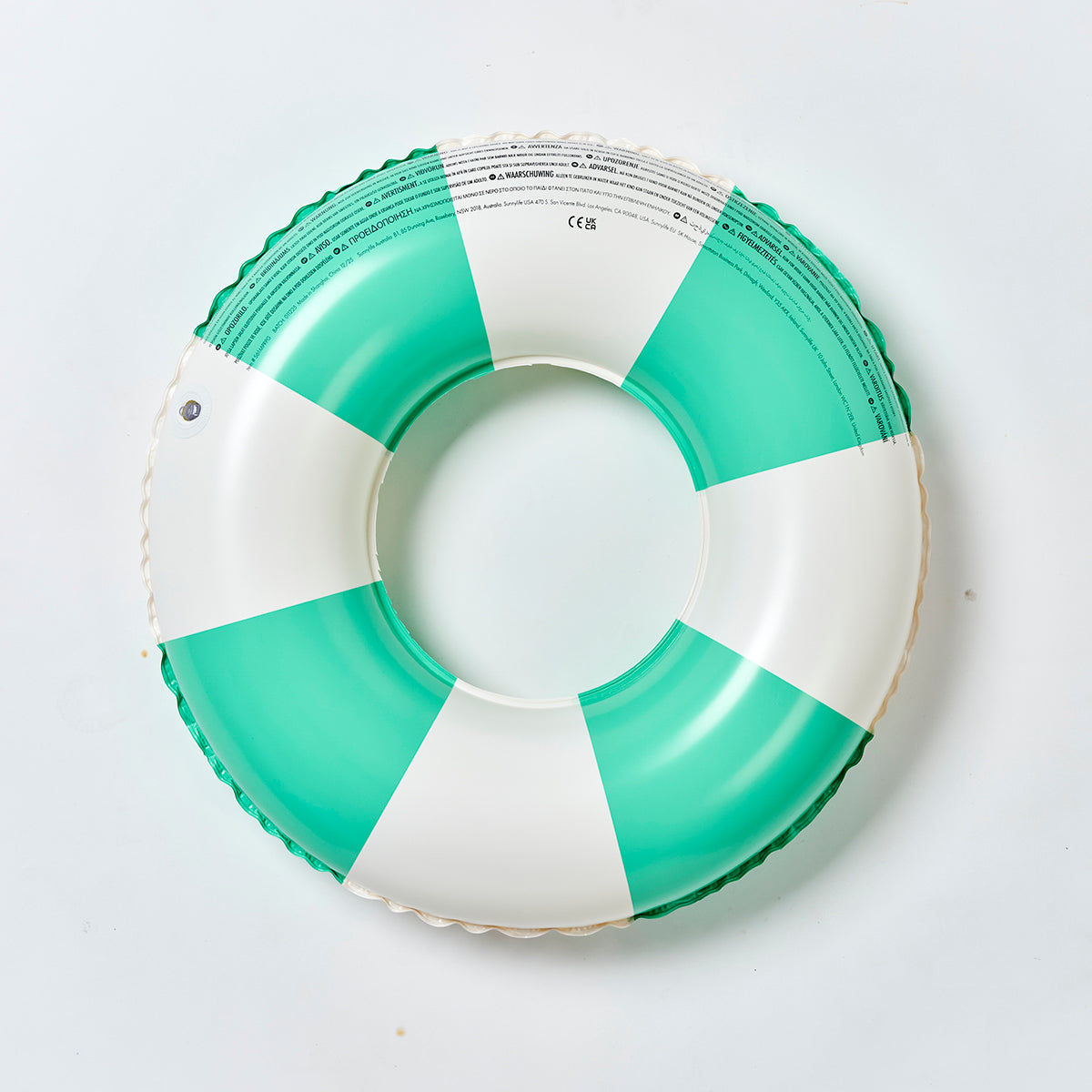 Mini Pool Ring Pool Party Green Stripe