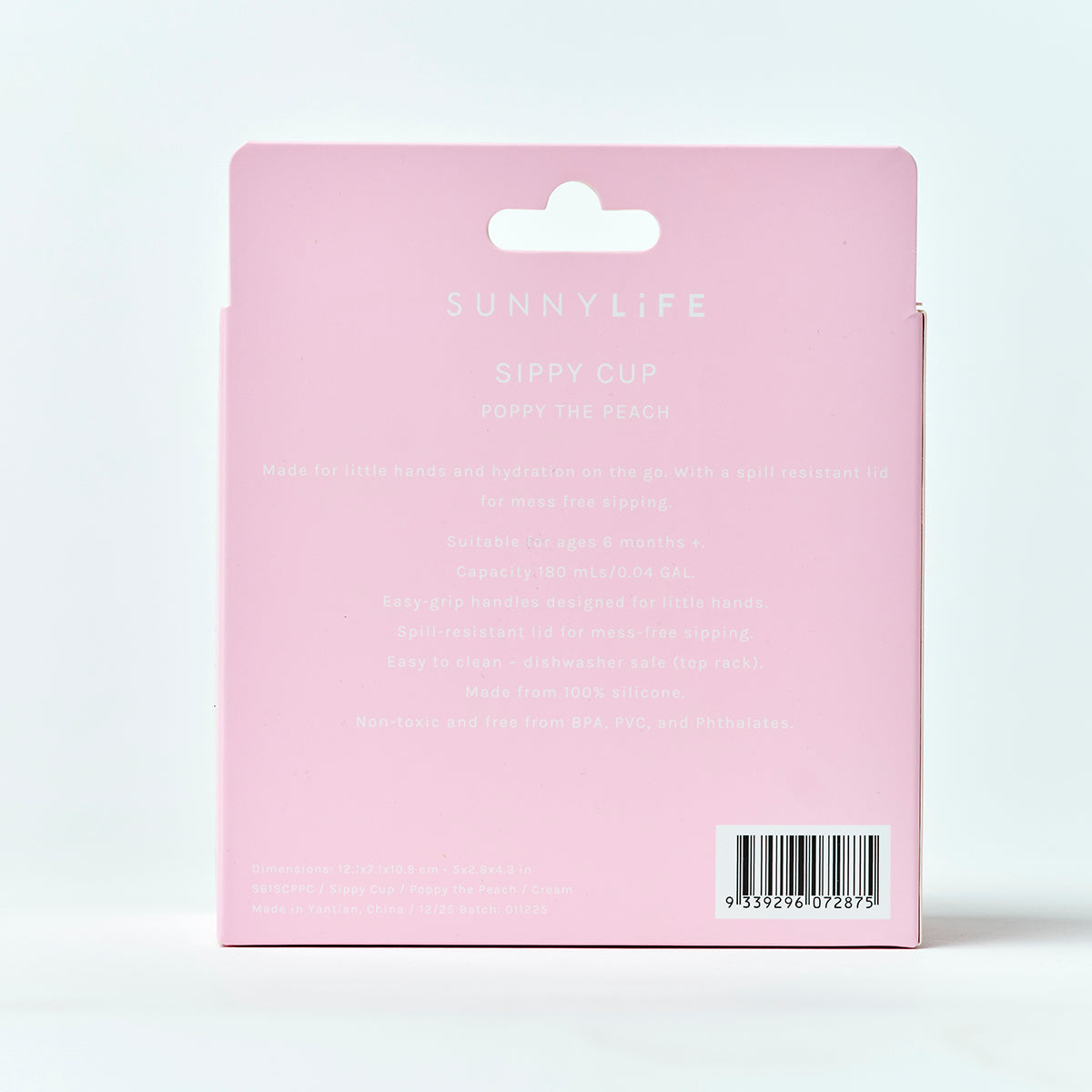 Sippy Cup Poppy the Peach Cream