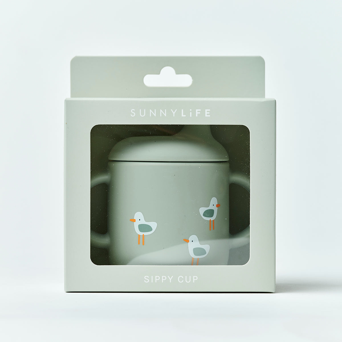 Sippy Cup Sammy the Seagull Green