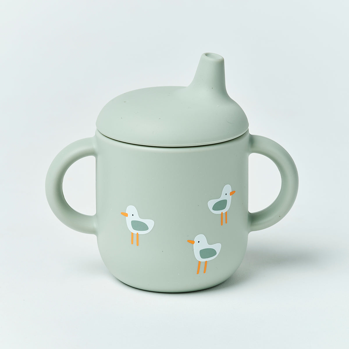 Sippy Cup Sammy the Seagull Green
