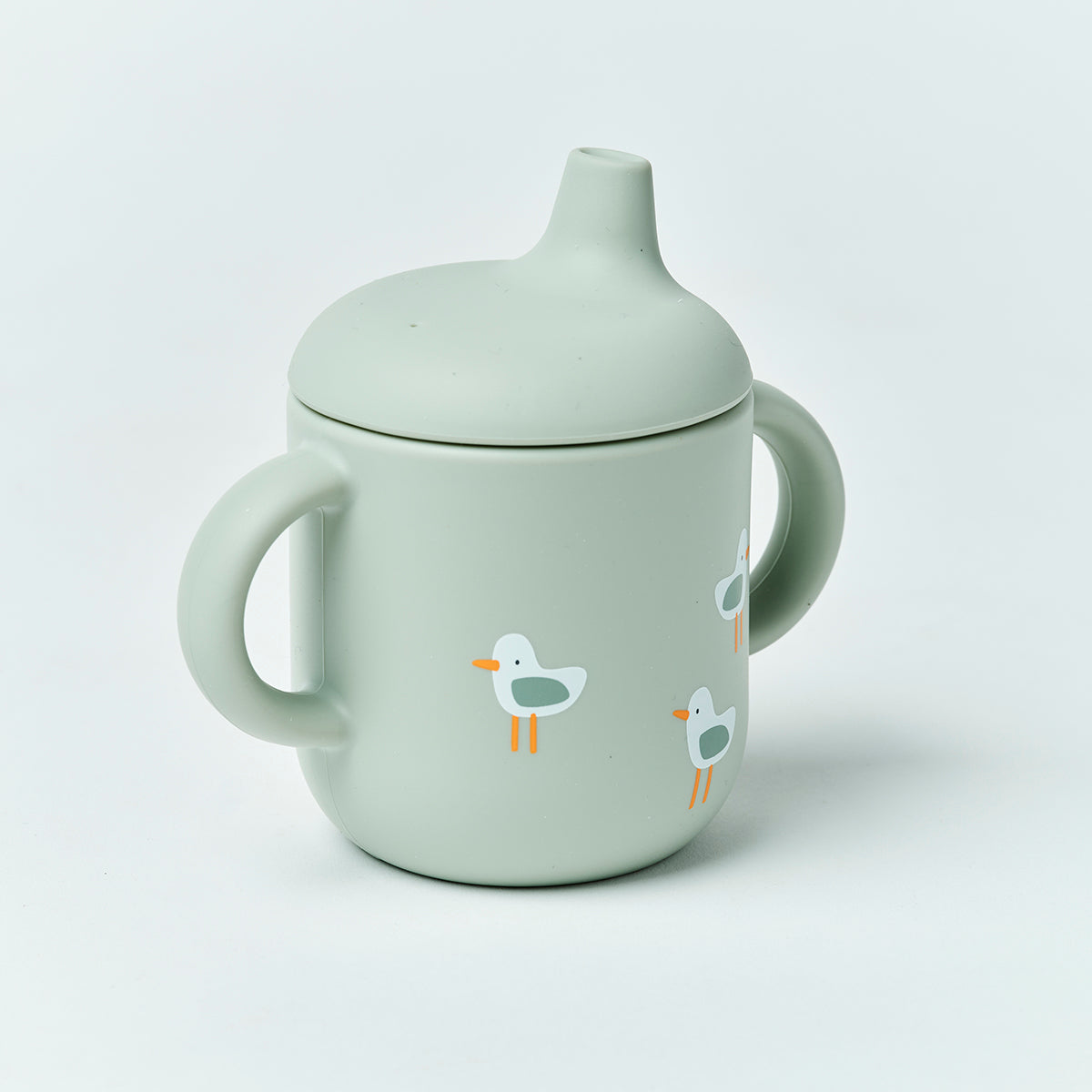 Sippy Cup Sammy the Seagull Green