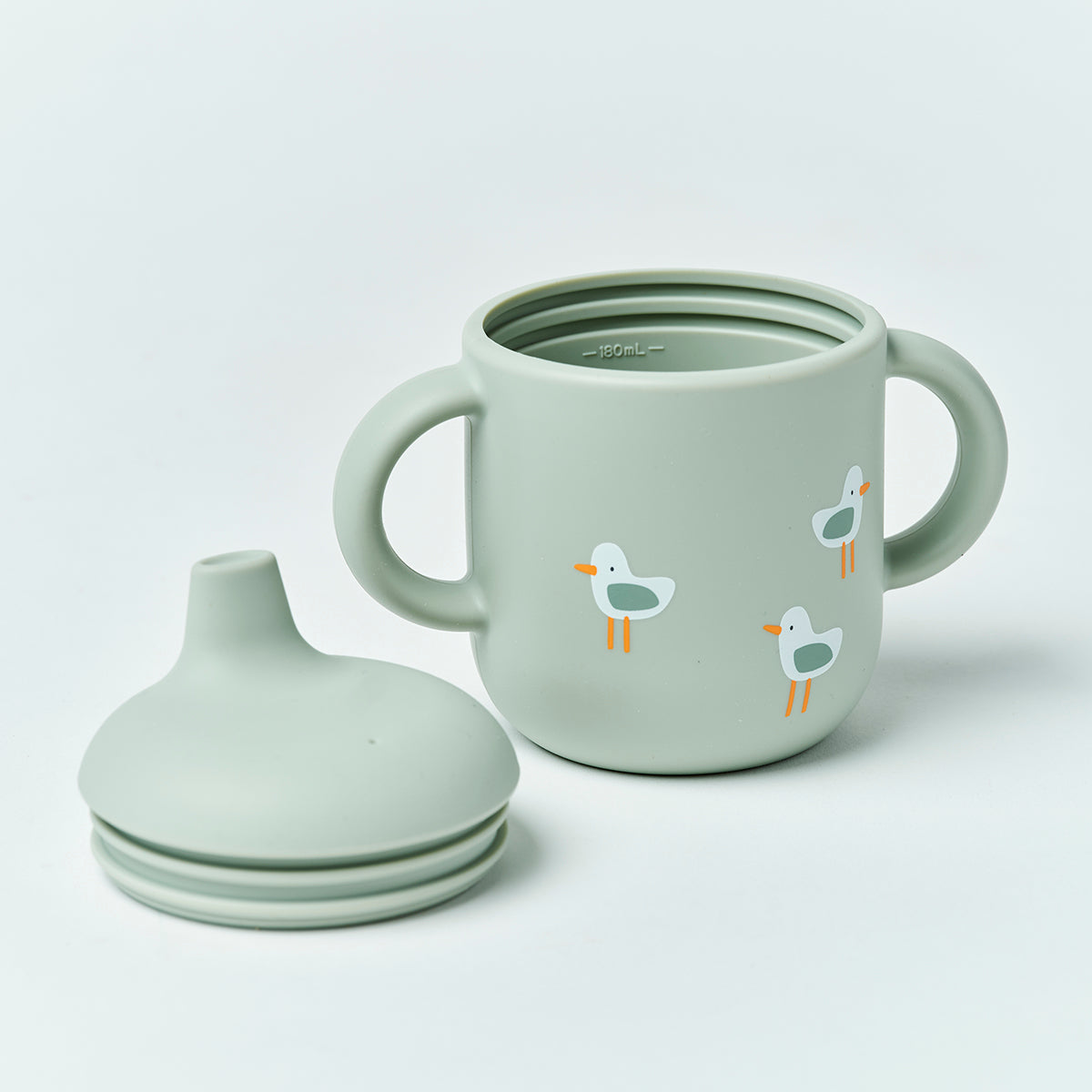 Sippy Cup Sammy the Seagull Green