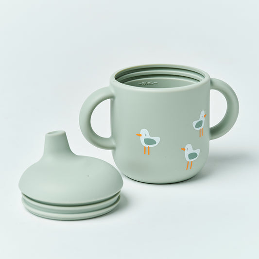Sippy Cup Sammy the Seagull Green