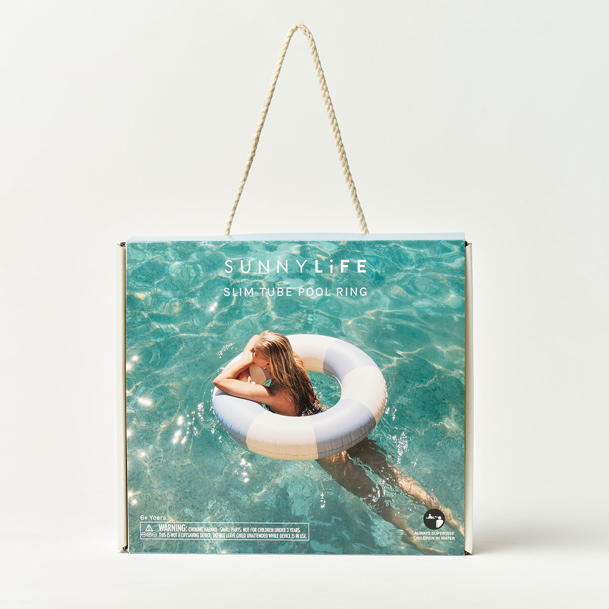 Slim Tube Pool Ring La Mer Med Blue