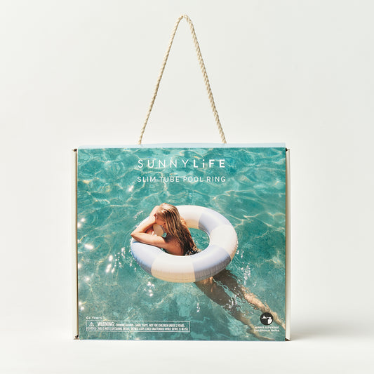 Slim Tube Pool Ring La Mer Med Blue