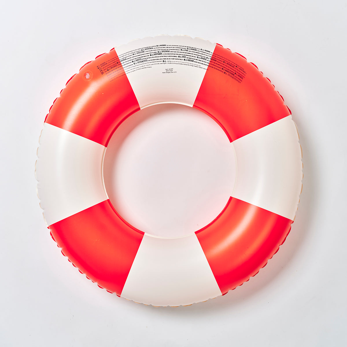 Slim Tube Pool Ring Pool Party Tomato