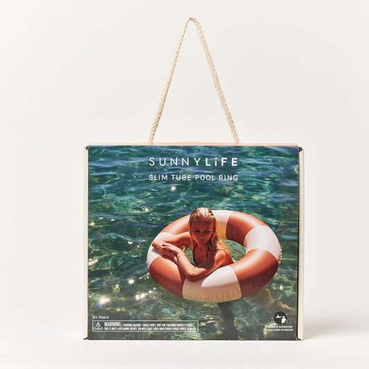 Slim Tube Pool Ring Tierra Clay