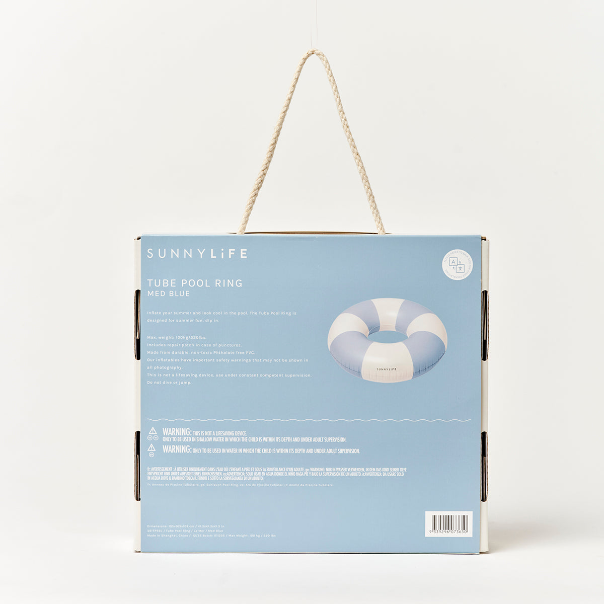 Tube Pool Ring La Mer Med Blue