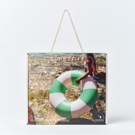 Tube Pool Ring Pool Party Neon Green
