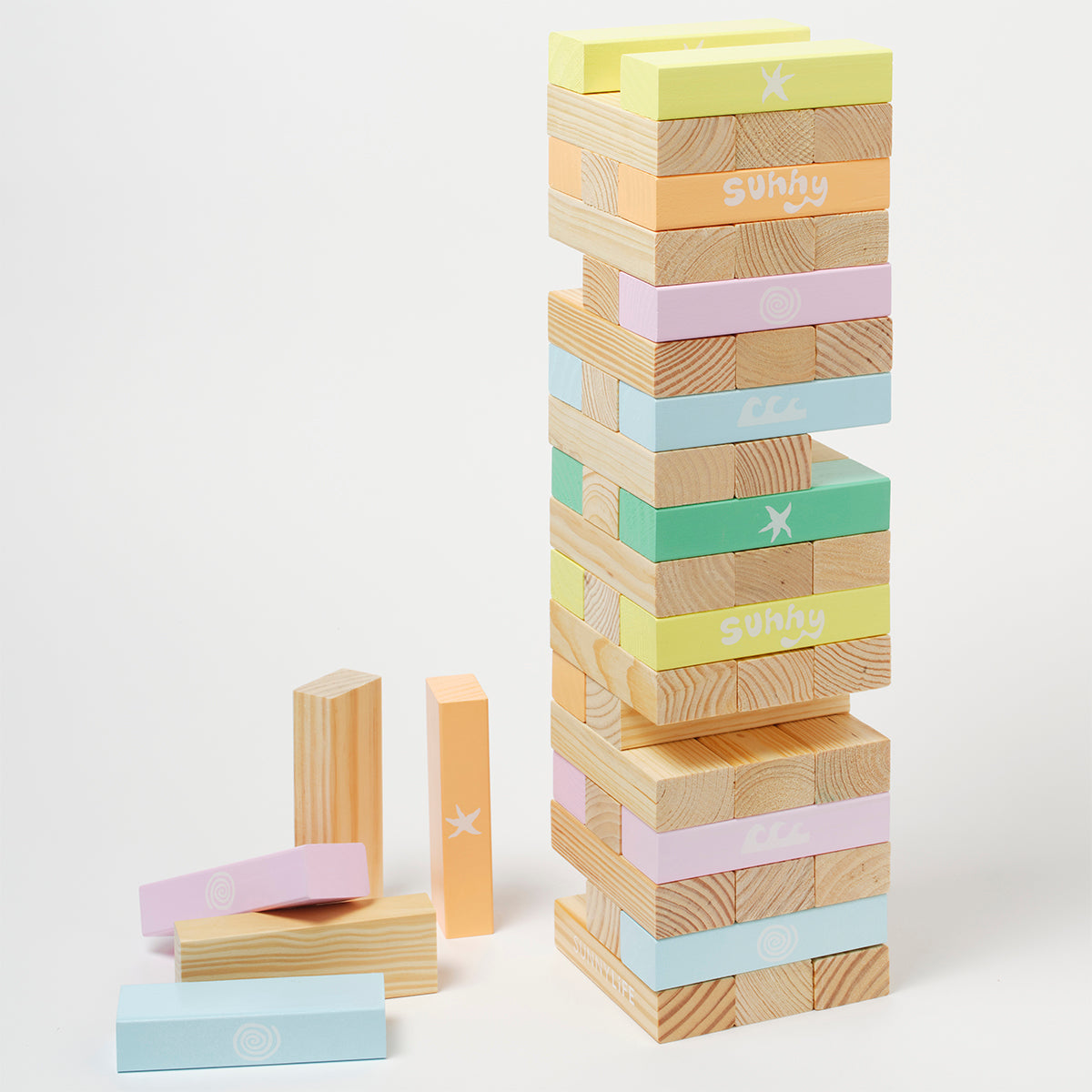Lucite Jumbling Tower Ombre