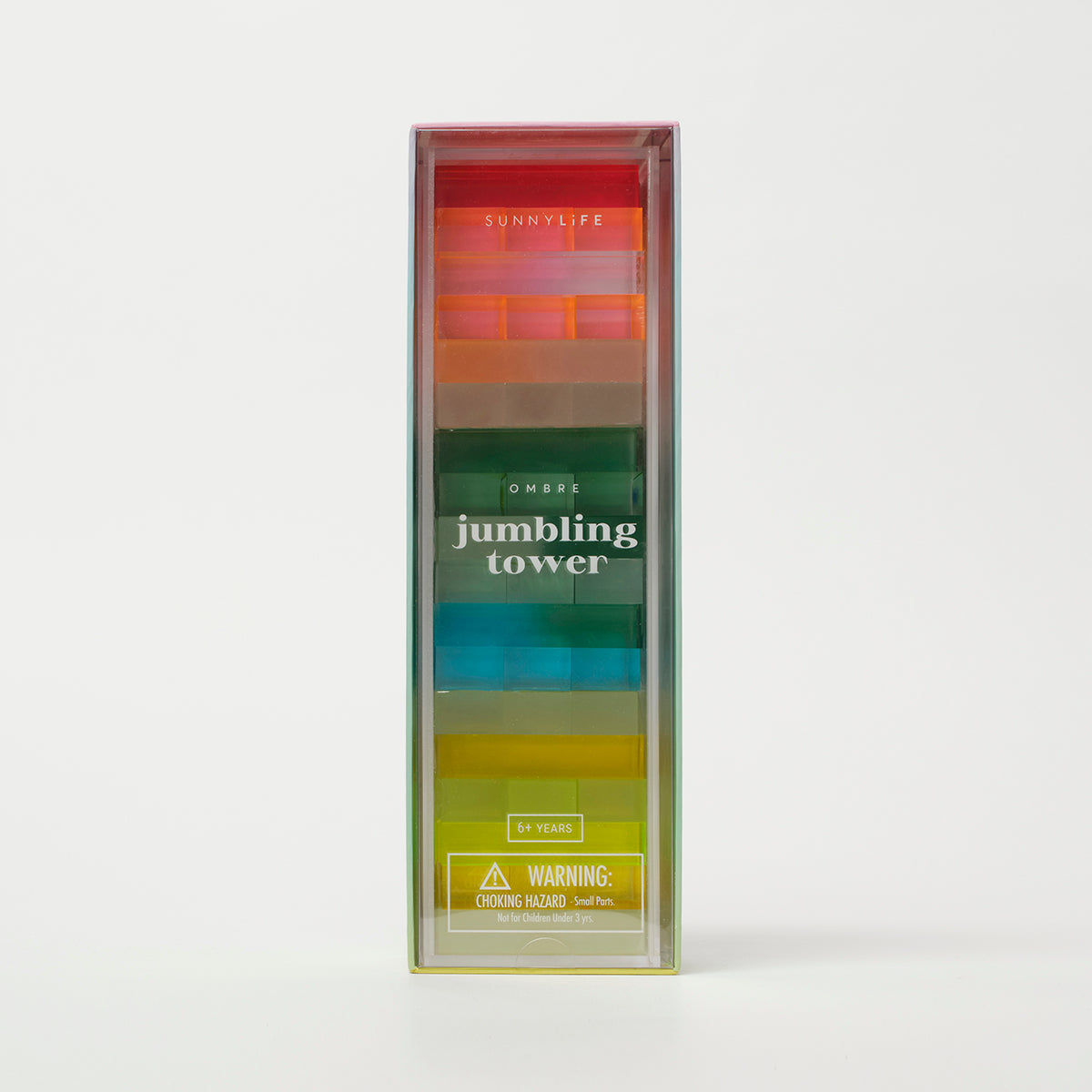 Lucite Jumbling Tower Ombre