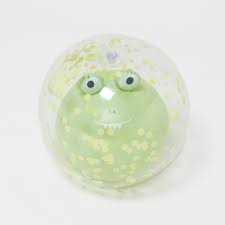 3D Aufblasbarer Strandball Cookie das Krokodil Light Khaki