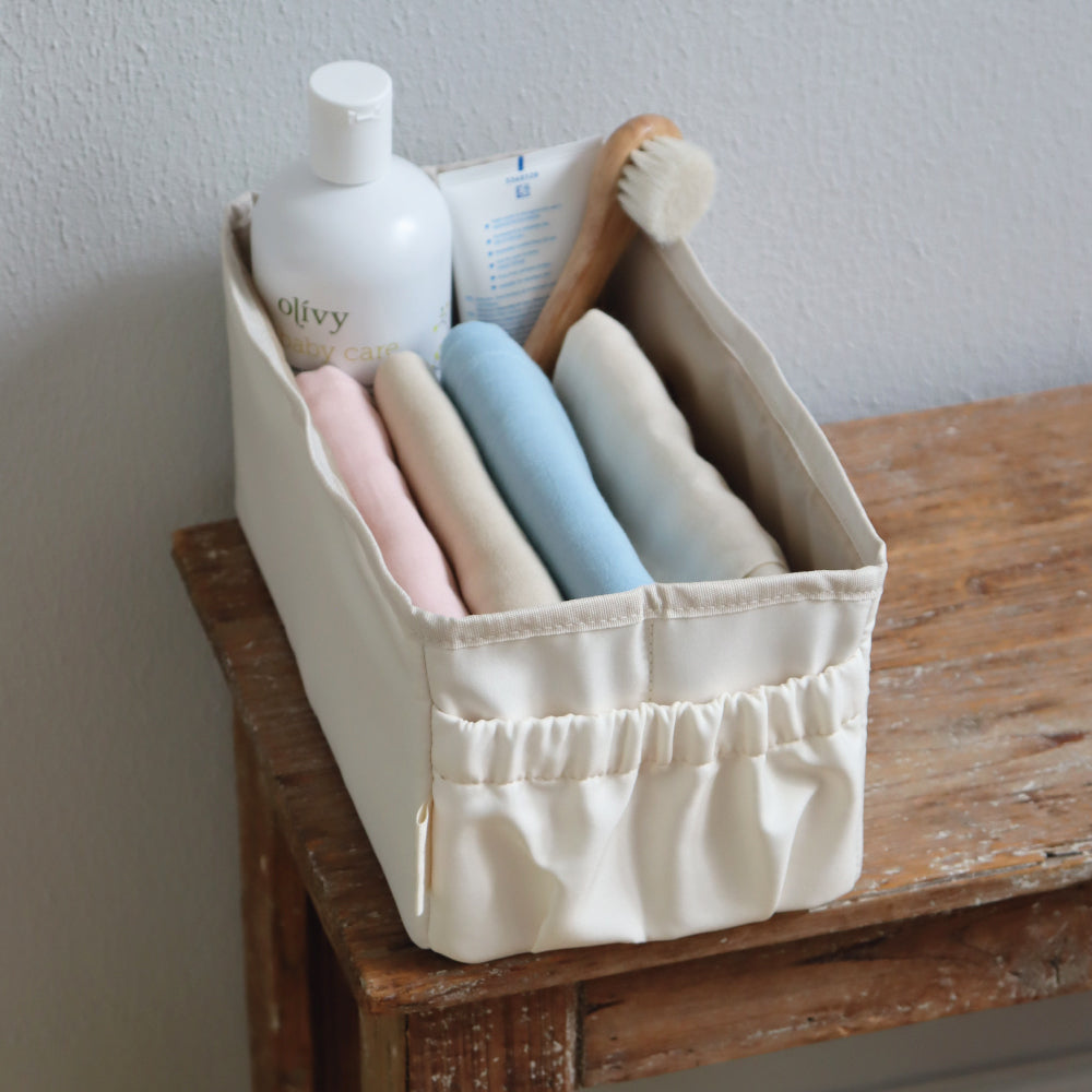 Lucy Wickeltisch Körbchen Light Cream