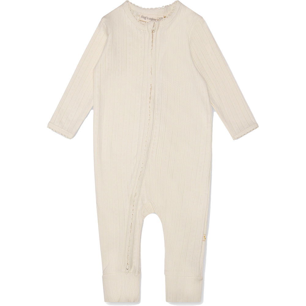Onesie Allie Weiss