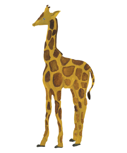 Wandsticker Giraffenbaby