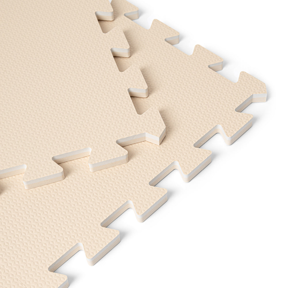 Schaumstoff-Spielmatte quadratisch - Beige