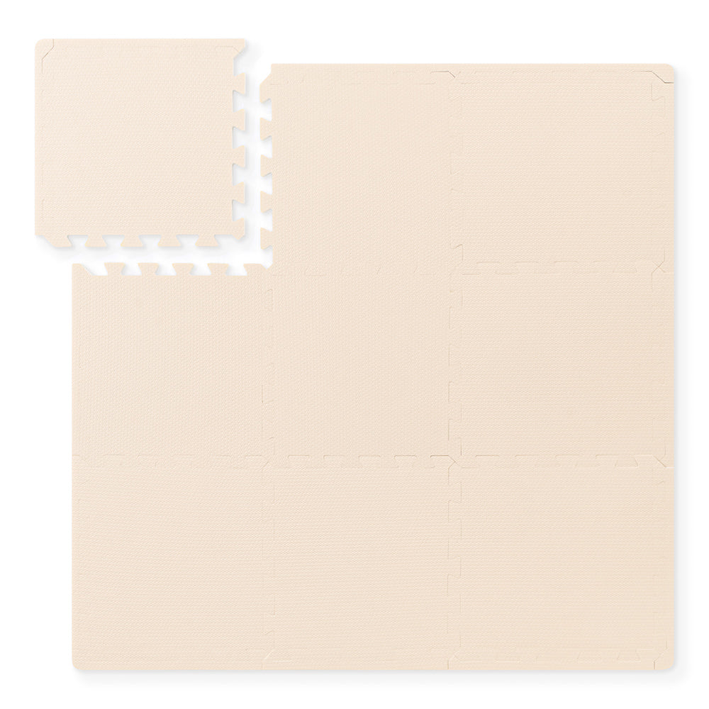 Schaumstoff-Spielmatte quadratisch - Beige